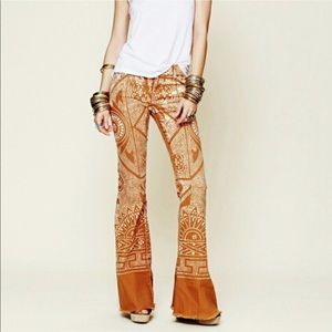 Free People Bali Flare Size 26 (Tan/Camel)